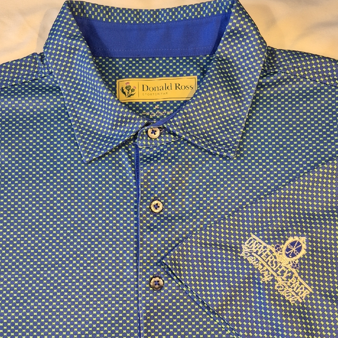 University Park Country Club - Donald Ross Luxury Golf Polo Men's Shirt Rn127277